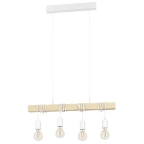 EGLO TOWNSHEND LANGER TISCH 4L WEISSHOLZ