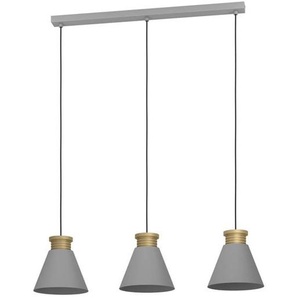 EGLO TWICKEN LANGER TISCH 3L E27 GRAUGOLD