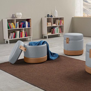 Egoitaliano Hocker Tonder, Designhocker als Blickfang mit tollen Details (1 St), inkl. Stauraum