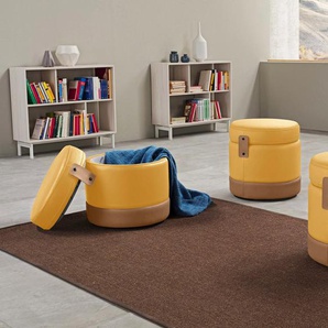 Egoitaliano Hocker Tonder, Designhocker als Blickfang mit tollen Details (1 St), inkl. Stauraum