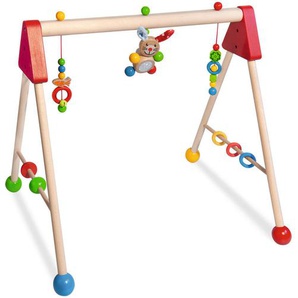 Eichhorn Spielbogen Baby Gym, Mehrfarbig, Holz, Kunststoff, Buche, 52x47x46 cm, Spielzeug, Babyspielzeug, Spielbögen