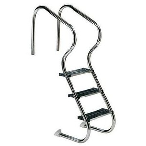 Einbautreppe Elegance 400 4-stufig bis Beckentiefe 150 cm