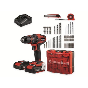 EINHELL Akku-Schlagbohrschrauber TE-CD 18/40 Li-i + 64 Set 4513992