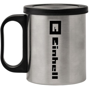 EINHELL Original Kaffeetasse, 240 ml mit Deckel, Edelstahl, staubdicht 4609991
