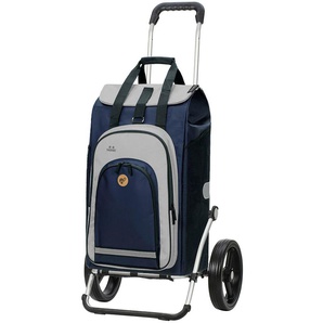 Einkaufstrolley ANDERSEN Royal Shopper Hydro 2.0 Einkaufskörbe blau Einkaufstrolleys Made in Germany