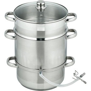 Einkochtopf Entsafter Galactica, Edelstahl (1-tlg), Ø 26 cm, Induktion