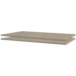 Einlegeboden Rauch 110 cm 110 x 2 x 48cm Beige Spanplatte, bedruckt
