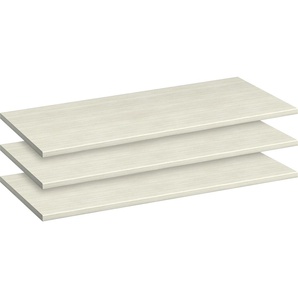 Einlegeboden RAUCH Einlegeböden Gr. B/H/T: 117 cm x 2,2 cm x 50 cm, grau (strukturoptik grau) Einlegeboden Einlegeböden 3er-Set, Breite 117 cm