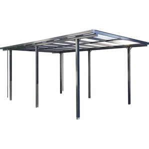 Einzelcarport BECKMANN CPTG Carports Gr. H: 210 cm, grau (anthrazit) Carports