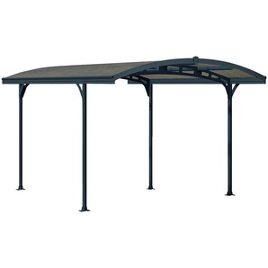 Einzelcarport PALRAM - CANOPIA Atlas 5000 Carports Gr. B/H/T: 288 cm x 200 cm x 495 cm, grau (anthrazit) Carports