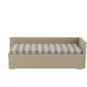 Einzelliege  Camilla ¦ beige ¦ Maße (cm): B: 217 H: 85 T: 104.0