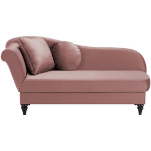 Recamiere  Nadja ¦ rosa/pink ¦ Maße (cm): B: 190 H: 92 T: 85