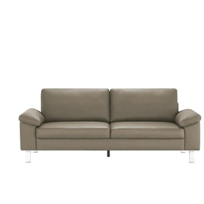 Einzelsofa aus Echtleder Bena ¦ braun ¦ Maße (cm): B: 228 H: 86 T: 97.0