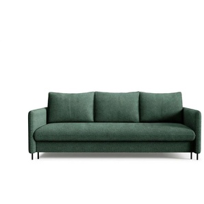 Einzelsofa Bellis - grün - Materialmix - 216 cm - 95 cm | Möbel Kraft