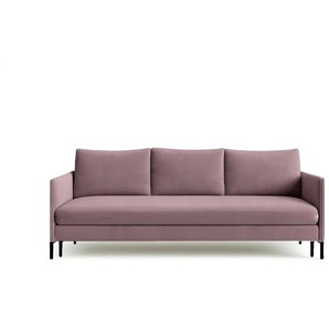 Einzelsofa  Bellis ¦ rosa/pink ¦ Maße (cm): B: 216 H: 95