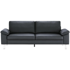 Einzelsofa aus Echtleder Bena ¦ blau ¦ Maße (cm): B: 228 H: 86 T: 97.0