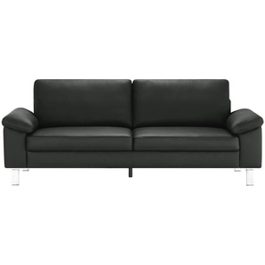 Einzelsofa aus Echtleder Bena ¦ schwarz ¦ Maße (cm): B: 228 H: 86 T: 97.0