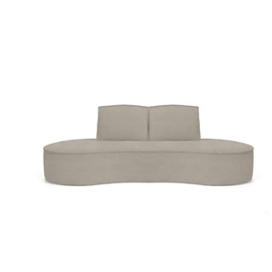 Einzelsofa Flow ¦ beige ¦ Maße (cm): B: 234 H: 88
