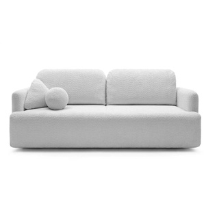 Einzelsofa mit Schlaffunktion Lambina - grau - Materialmix - 227 cm - 92 cm | Möbel Kraft