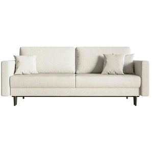 Selsey Einzelsofa mit Schlaffunktion Valico ¦ creme ¦ Maße (cm): B: 230 H: 90