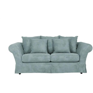 Einzelsofa  Olivia ¦ blau ¦ Maße (cm): B: 215 H: 100 T: 98.0