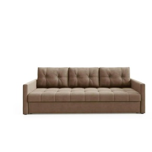 Einzelsofa  Olivia  ¦ braun ¦ Maße (cm): B: 230 H: 86