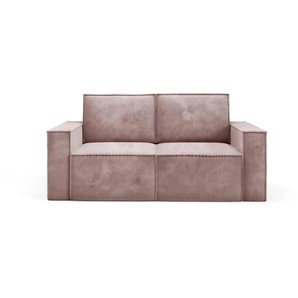 Einzelsofa  Orto ¦ rosa/pink ¦ Maße (cm): B: 178 H: 93
