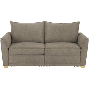 Einzelsofa  Polly de Luxe ¦ beige ¦ Maße (cm): B: 201 H: 95 T: 104.0