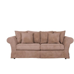 Einzelsofa - rosa/pink - Materialmix - 240 cm - 100 cm - cm 98,0 | Möbel Kraft