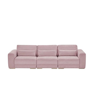 Einzelsofa Solveig - rosa/pink - Materialmix - 292 cm - 82 cm - cm 106,0 | Möbel Kraft