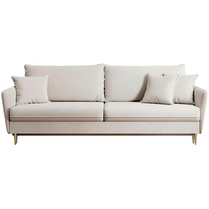 Einzelsofa  Volio ¦ beige ¦ Maße (cm): B: 221 H: 90