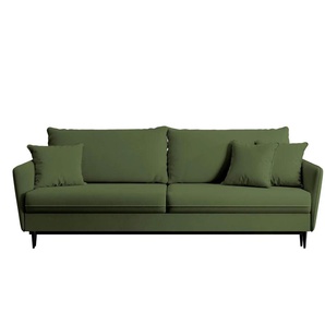 Einzelsofa mit Schlaffunktion Volio ¦ grün ¦ Maße (cm): B: 221 H: 90