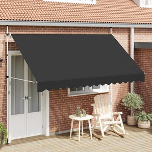 Einziehbare Markise Handbetrieben 350 cm Anthrazit