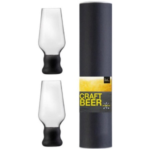Eisch Germany Bierglas Craft Beer Becher, Kristallglas, bleifrei, 450 ml, 2-teilig