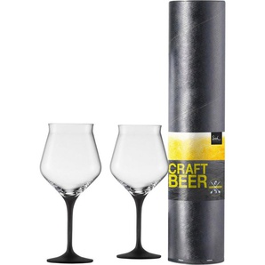 Eisch Germany Bierglas Craft Beer Kelch, Kristallglas, bleifrei, 435 ml, 2-teilig