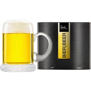 Eisch Germany Bierkrug HAMILTON, Kristallglas, mundgeblasen, handgeschliffen, Made in Germany