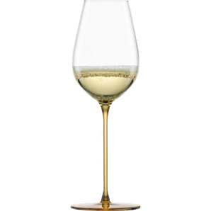 Eisch Champagnerglas INSPIRE SENSISPLUS, Kristallglas, die Veredelung der Stiele erfolgt in Handarbeit, 400 ml, 2-teilig