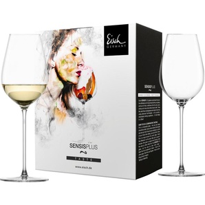 Eisch Germany Champagnerglas ESSENCA SENSISPLUS, Kristallglas, Allroundglas, 2-teilig, 400 ml, Made in Germany