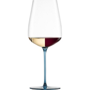 Eisch Germany Weinglas INSPIRE SENSISPLUS, Made in Germany, Kristallglas, Veredelung der farbigen Stiele in Handarbeit, 2-teilig