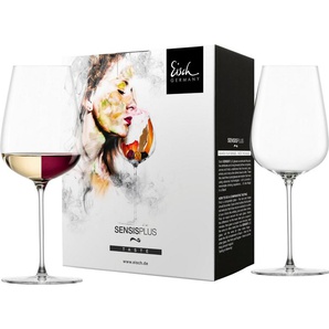 Eisch Weißweinglas ESSENCA SENSISPLUS, Kristallglas, Allroundglas, 2-teilig, 580 ml, Made in Germany