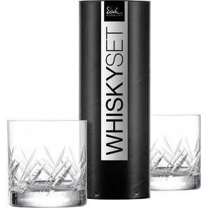 Eisch Germany Whiskyglas GENTLEMAN, Kristallglas, Handarbeit, geschliffen, 400 ml, 2-teilig, Made in Germany