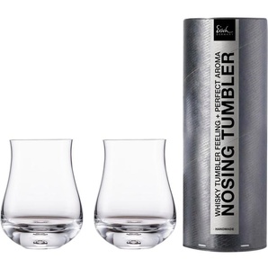 Eisch Germany Whiskyglas Gentleman, Kristallglas, (Nosing-Glas) handgefertigt, bleifrei, 350 ml, 2-teilig