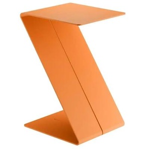 Eisenherz Beistelltisch   ¦ orange ¦ Maße (cm): B: 30 H: 50