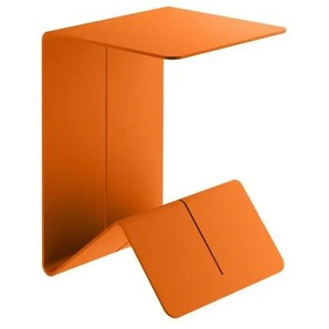 Eisenherz Beistelltisch   ¦ orange ¦ Maße (cm): B: 35 H: 60