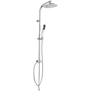 Eisl Duschsystem STILOVAL, Höhe 101 cm, Regendusche ohne Armatur, Duschsystem mit Kopfbrause und Handbrause
