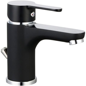 Eisl Waschtischarmatur Diziani mit Zugstange, Wasserhahn mit Ablaufgarnitur, Mischbatterie