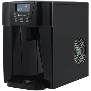 Eiswürfelmaschine PIM200L in schwarz mit Spender