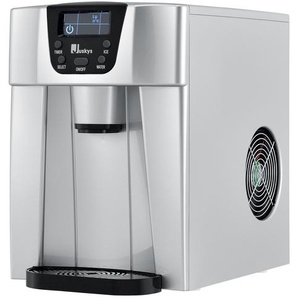 Eiswürfelmaschine PIM200L in silber mit Spender