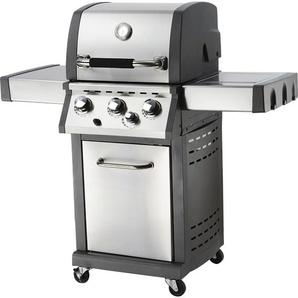 El Fuego Edelstahl Gasgrill Hartford AY434, 3 Hauptbrenner + Seitenbrenner AY0434