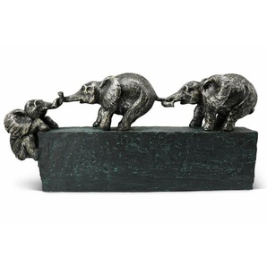 Elefanten-Skulptur Familienbande